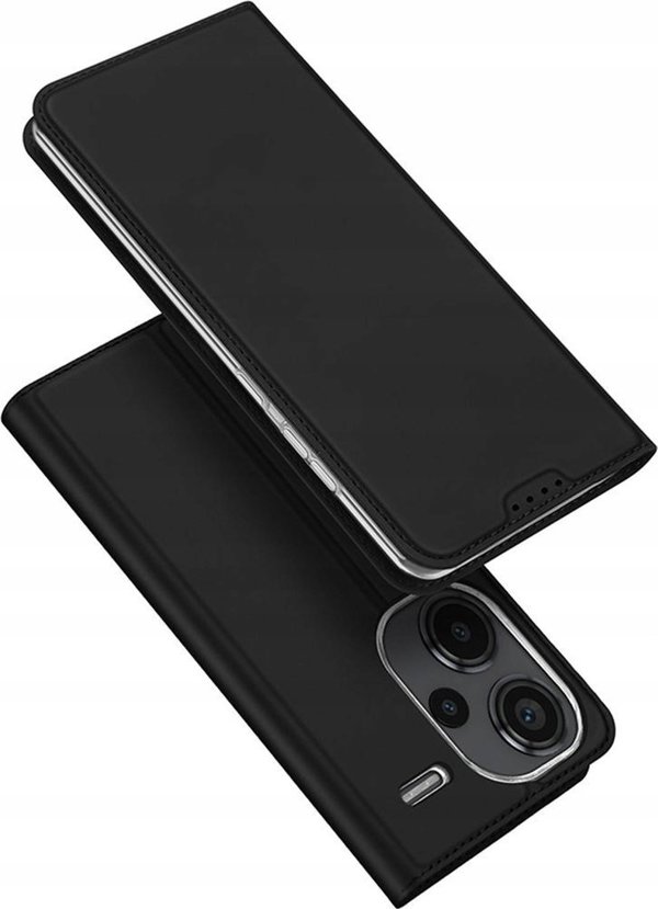 Θήκη Dux Ducis Skin Pro με καπάκι και θέση για κάρτα για το Xiaomi Redmi Note 13 Pro+ 5G - μαύρο