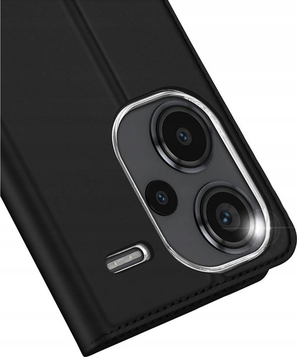 Θήκη Dux Ducis Skin Pro με καπάκι και θέση για κάρτα για το Xiaomi Redmi Note 13 Pro+ 5G - μαύρο