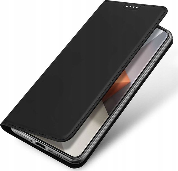 Θήκη Dux Ducis Skin Pro με καπάκι και θέση για κάρτα για το Xiaomi Redmi Note 13 Pro+ 5G - μαύρο