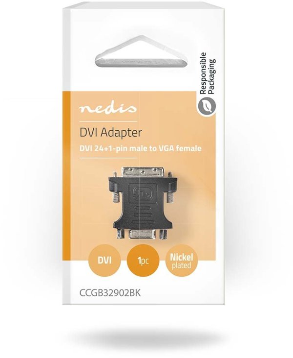 DVI-VGA ADAPTER DVI-D 24+1-PIN