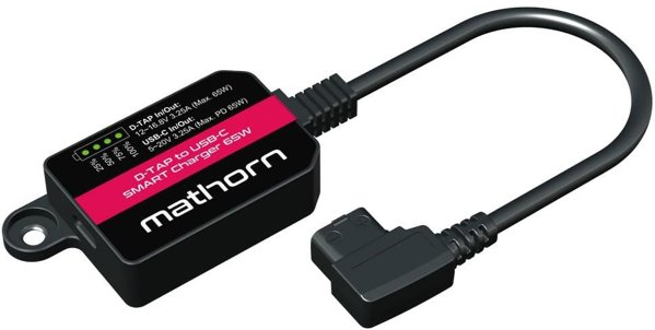 Dwukierunkowy adapter Mathorn MBC-SDT65PD D-TAP na USB-C 65W z funkcjami Smart