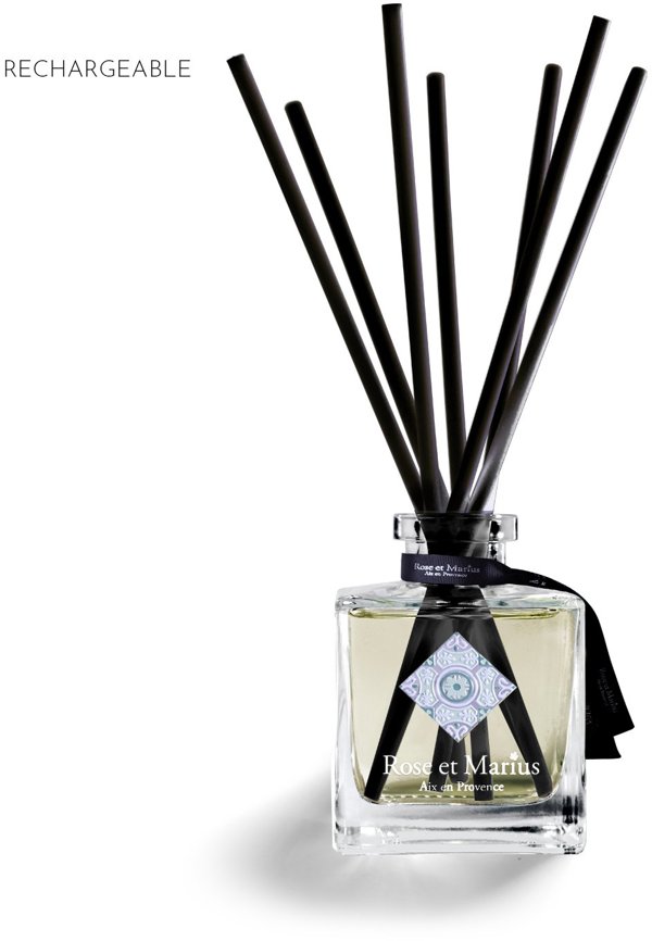 Dyfuzor zapachowy Sidestone Press Rose et Marius, Une Nuit D'ete Sous Les Figuiers, Aroma Reed Diffuser, 200 ml Unisex