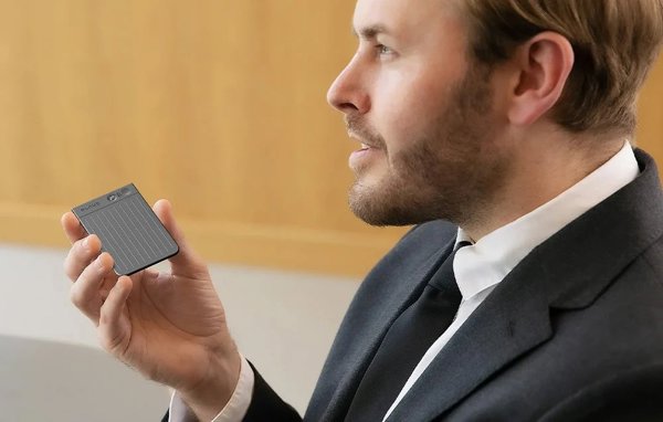 SAMSUNG PLAUD Note AI εγγραφή γκρι