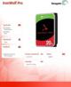 Dysk serwerowy Seagate IronWolf Pro 20TB 3.5'' SATA III (6 Gb/s)  (ST20000NE000)