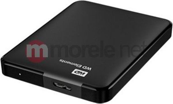 WD Elements Portable Εξωτερικός Σκληρός Δίσκος HDD 1.5TB, 2.5", Μαύρο (WDBU6Y0015BBK-EESN)