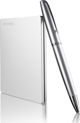 Toshiba Canvio Slim Εξωτερικός Σκληρός Δίσκος HDD 1TB, Αλουμινένιο Σώμα, Ασημί (HDTD310ES3DA)