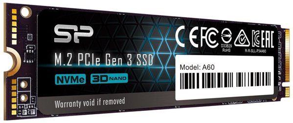Dysk SSD Silicon Power Silicon Power P34A60 128 GB M.2 PCI Express 3.0 NVMe