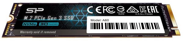 Dysk SSD Silicon Power Silicon Power P34A60 128 GB M.2 PCI Express 3.0 NVMe