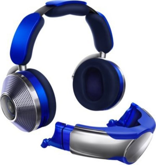 Dyson Zone Ακουστικά Με Ακύρωση Θορύβου, Bluetooth & Ενσύρματη Σύνδεση, USB Type-C, Μπλε