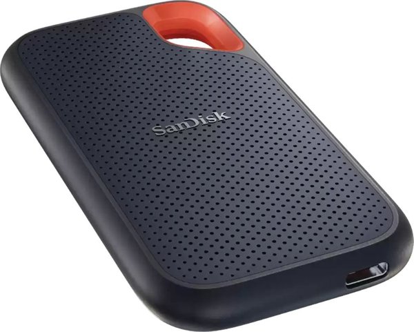 Εξωτερικός δίσκος SSD SanDisk Extreme Portable V2 8TB Μαύρο-πορτοκαλί (SDSSDE61-8T00-G25)