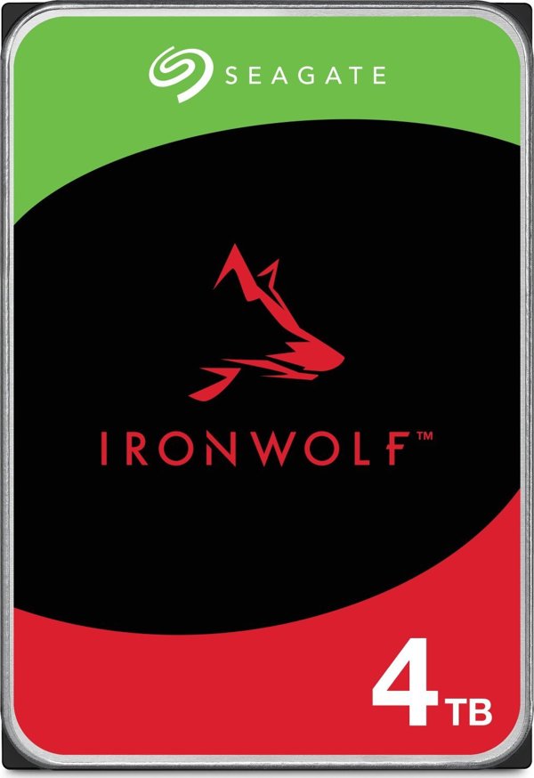 Seagate IronWolf 4TB NAS HDD, Σκληρός Δίσκος 5400rpm