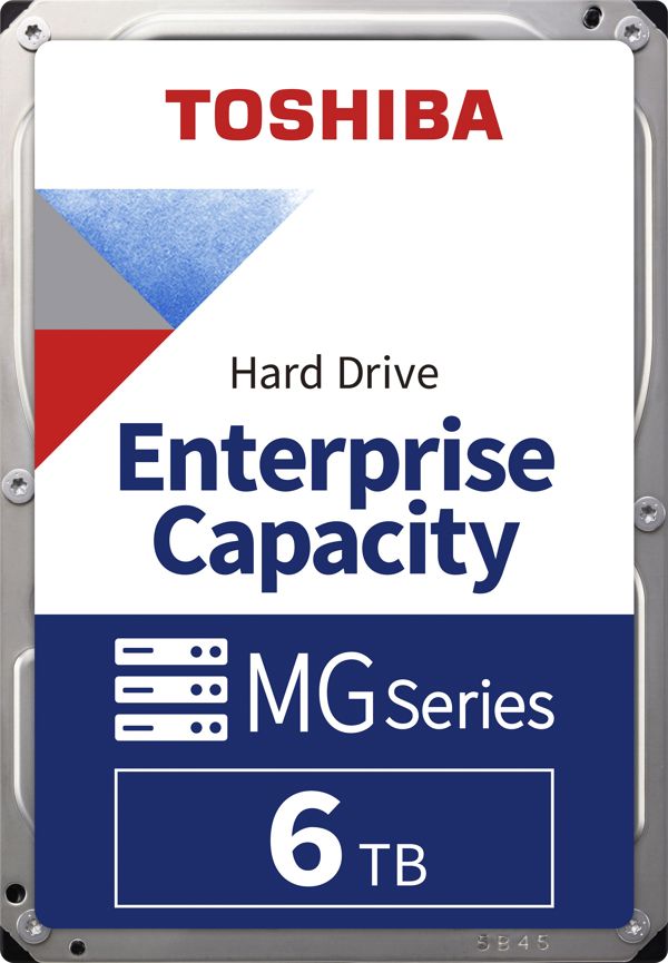 Σκληρός δίσκος διακομιστή Toshiba Enterprise Capacity 6TB 3.5'' SATA III (6 Gb/s) (MG08ADA600E)