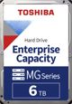 Σκληρός δίσκος διακομιστή Toshiba Enterprise Capacity 6TB 3.5'' SATA III (6 Gb/s) (MG08ADA600E)