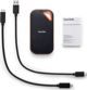 SanDisk Extreme PRO Portable SSD V2 4TB, Φορητός Δίσκος, Ταχύτητα 2000MB/s, IP55, Μαύρο-Πορτοκαλί