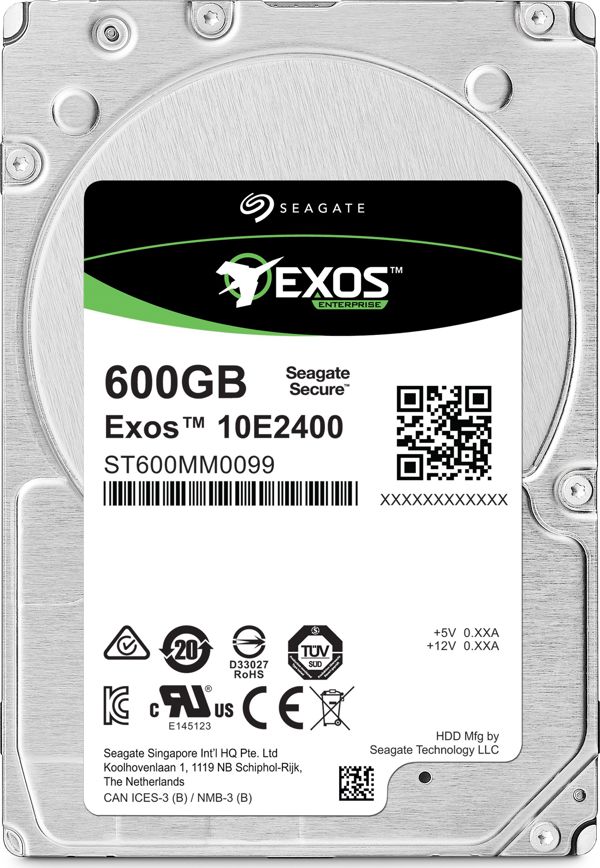 Dysk serwerowy Seagate Exos E 10E2400 600GB 2.5'' SAS-3 (12Gb/s)  (ST600MM0099)