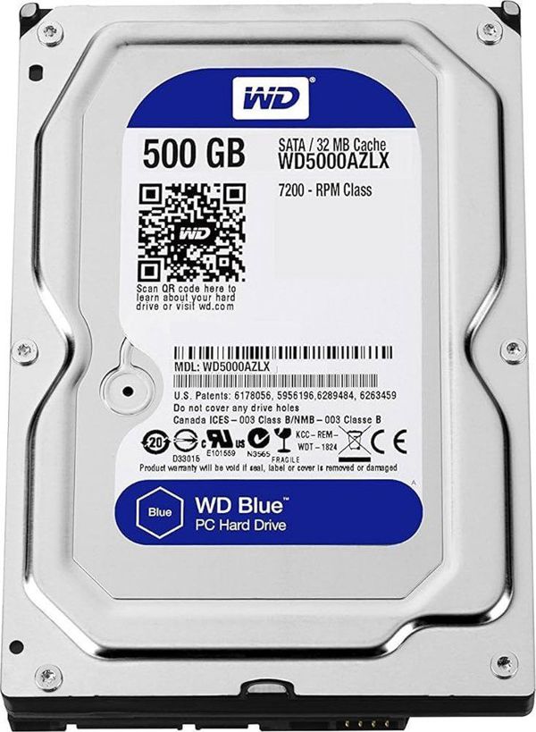 Dysk WD Dysk WD Blue 500GB 3.5'' SATA III (WD5000AZLX) [outlet]