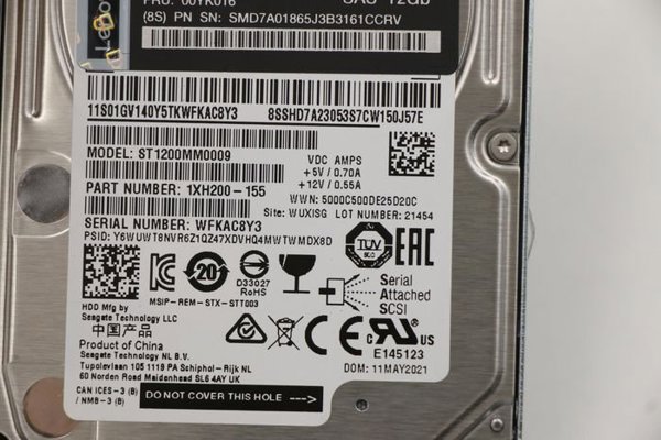 Dysk serwerowy Lenovo 1.2TB 2.5" 10K SAS Hot Swap