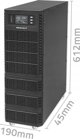 Dysan Zasilacz awaryjny UPS Qoltec 10kVA | 10000W | Power Factor 1.0 | LCD | EPO | USB | On-line