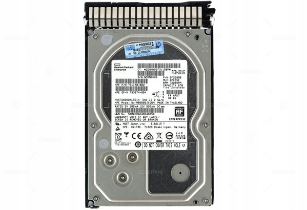 Dysk HP Harddrive 6TB Hot Plug SAS