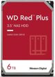 Dysk serwerowy WD Red Plus 6TB 3.5'' SATA III (6 Gb/s)  (WDBAVV0060HNC-WRSN)