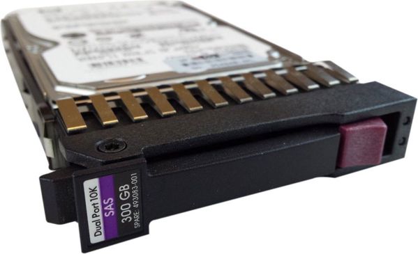 Dysk serwerowy HP 300GB 2.5'' SAS-1 (3Gb/s)  (493083-001)