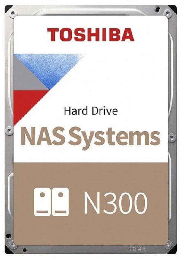 Dysk Toshiba N300 MN10ADA600S 6TB 3,5'' 7200 512MB SATA III NAS BULK