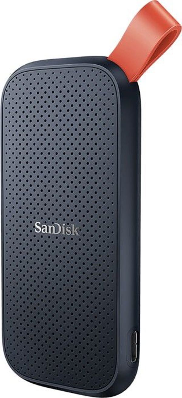 Dysk zewnetrzny SSD SanDisk Portable 480GB Czarny (SDSSDE30-480G-G25)