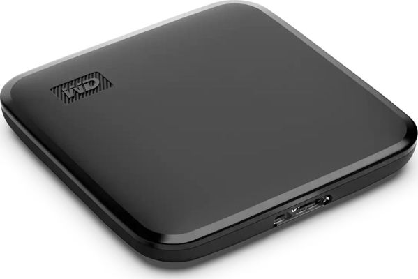 WD Elements SE 1TB Εξωτερικός SSD Δίσκος, Φορητός, Super Fast, Μαύρος (WDBAYN0010BBK-WESN)