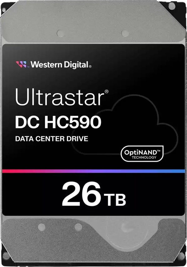 Dysk WD Ultrastar DC HC590 26TB 512 7200RPM SAS ULTRA 512E SE P3