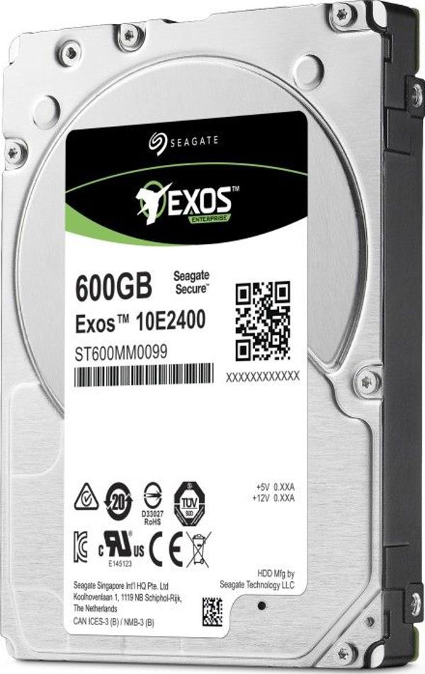 Dysk serwerowy Seagate Exos E 10E2400 600GB 2.5'' SAS-3 (12Gb/s)  (ST600MM0009)