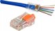 Βύσμα RJ45 Cat5e UTP 8P8C για Καλώδιο Δικτύου (Drut) - Συσκευασία 100 τεμαχίων
