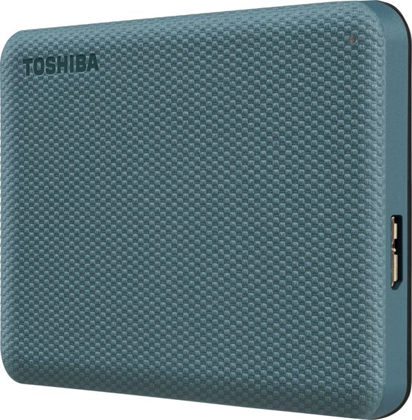 Toshiba Canvio Advance 2020 Εξωτερικός Σκληρός Δίσκος HDD 2TB - Πράσινος (HDTCA20EG3AA)