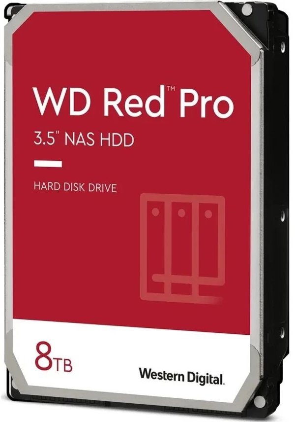 Dysk WD Western Digital WD Raudona Pro 8TB 6Gb/s SATA HDD 3.5inch