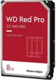 Dysk WD Western Digital WD Raudona Pro 8TB 6Gb/s SATA HDD 3.5inch