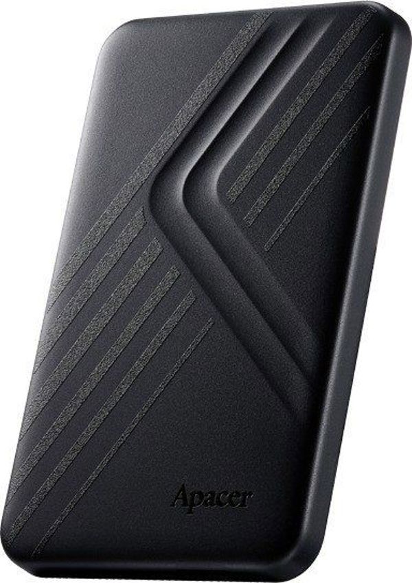 Apacer AC236 Εξωτερικός Σκληρός Δίσκος HDD 2TB USB 3.2 Gen 1 Μαύρος