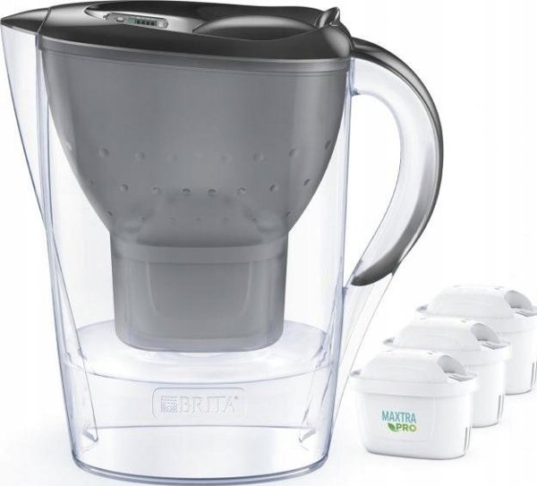 Brita Marella Φίλτρο Νερού με 3 Φίλτρα MAXTRA PRO Pure Performance Γραφίτης