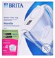 Brita Κανάτα Φίλτρου Νερού Marella XL με 4 Φίλτρα Maxtra Pro, 2.4L, Λευκή