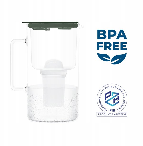 Dzbanek Wessper D4 BOROSILICATE MINI futureflow™ Aquaclassic (WES209-FF-GE)