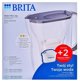 Brita Κανάτα Φίλτρου Νερού Style Essential, 2,4l, Σκούρο Μπλε, με 2 Ανταλλακτικά MaxtraPro PP