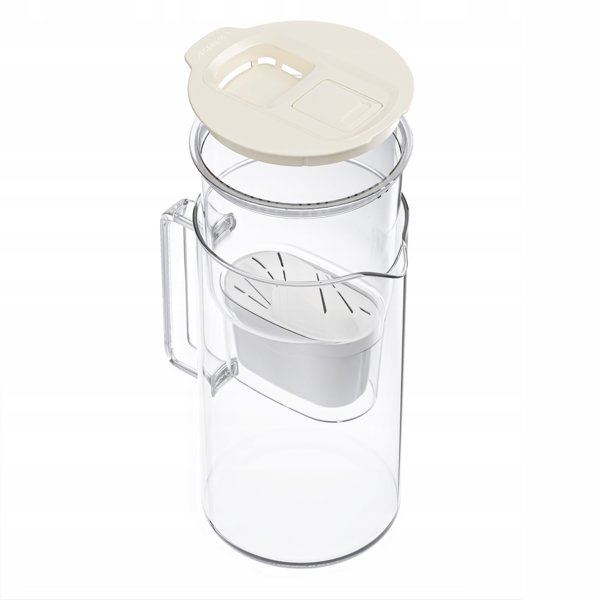 Dzbanek Wessper D4 BOROSILICATE MINI futureflow™ Aquamax (WES208-FF-BG)