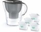 Brita Κανάτα Φιλτραρίσματος Marella, 2.4L, με 4 Φίλτρα MaxtraPro, Γραφίτης