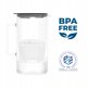 Dzbanek Wessper D4 BOROSILICATE MINI futureflow™ Aquamax (WES208-FF-BK)