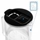 Dzbanek Wessper D4 BOROSILICATE MINI futureflow™ Aquamax (WES208-FF-BK)