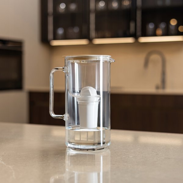 Dzbanek Wessper D4 BOROSILICATE MINI futureflow™ Aquaclassic (WES209-FF-BG)