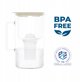 Dzbanek Wessper D4 BOROSILICATE MINI futureflow™ Aquaclassic (WES209-FF-BG)