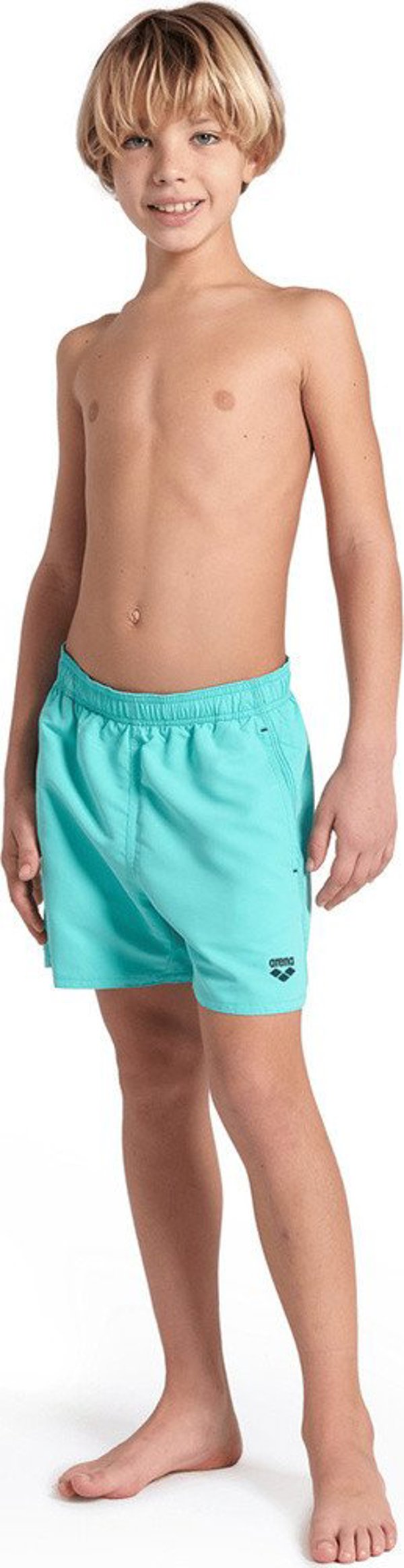 Παιδικά Σορτς Boys' Beach Boxer Solid R κόκκινο παπαρούνα/μπλε πατριώτης μέγεθος 14-15