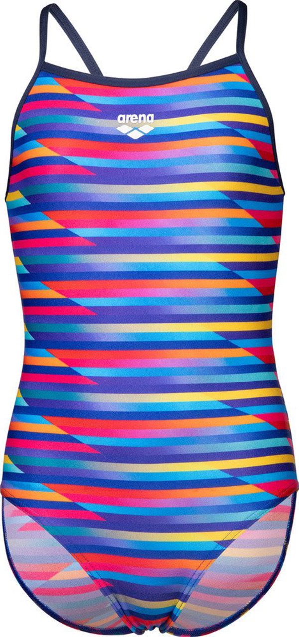Παιδικό Μαγιό GIRL'S ARENA RACING STRIPE SWIMSUIT LIGH