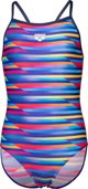 Παιδικό Μαγιό GIRL'S ARENA RACING STRIPE SWIMSUIT LIGH