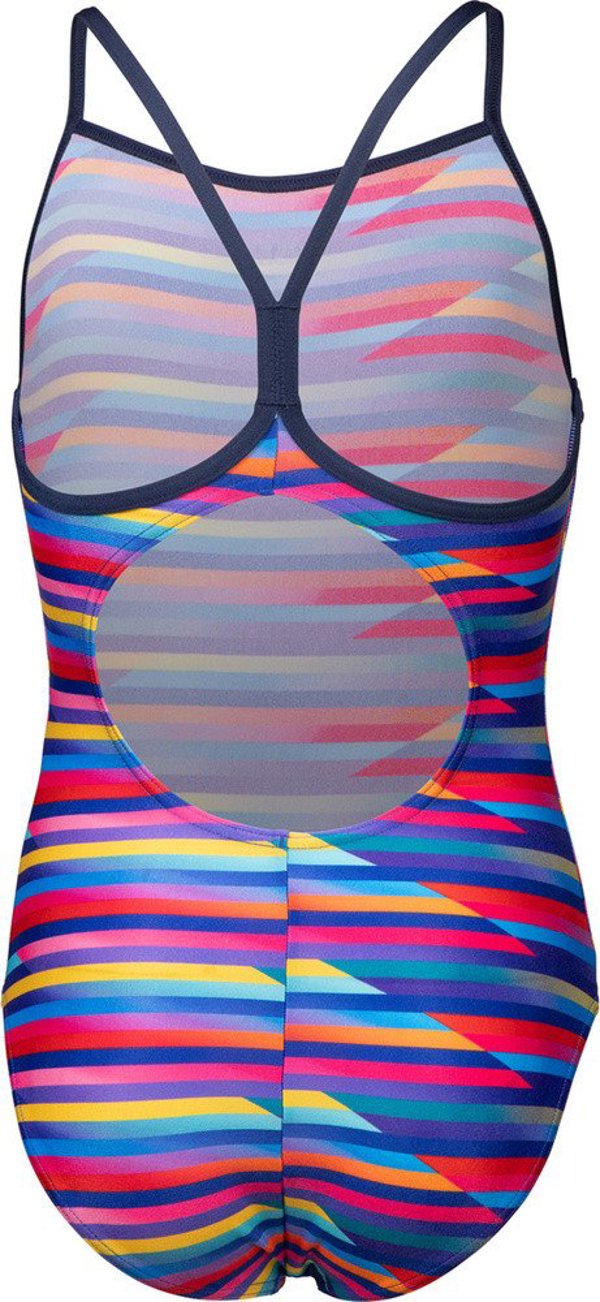 Παιδικό Μαγιό GIRL'S ARENA RACING STRIPE SWIMSUIT LIGH