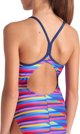 Παιδικό Μαγιό GIRL'S ARENA RACING STRIPE SWIMSUIT LIGH